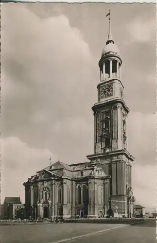 Hamburg v. 1958 Große Michaeliskirche (AK340)