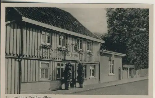 Ilsenburg v. 1938 Hotel \\\"Zur Ilsenburg\\\",Bes. Carl Bilsing (AK347)
