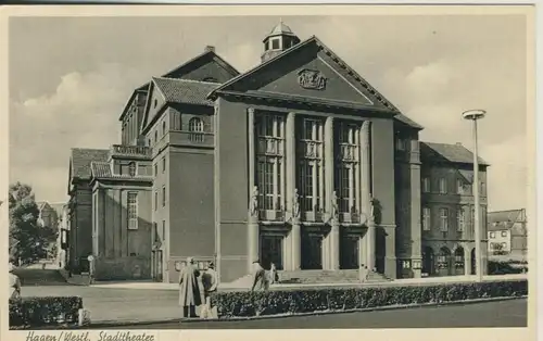 Hagen v. 1959 Das Stadttheater (AK370)