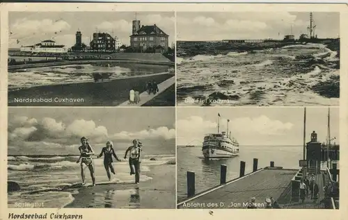Cuxhaven v. 1953 4 Ansichten (AK376) 
