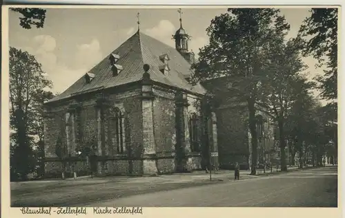 Clausthal-Zellerfeld v. 1952 Kirche Zellerfeld (AK387) 