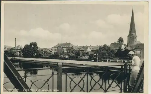 Holzminden v. 1963 Teil-Stadt-Ansicht (AK388)
