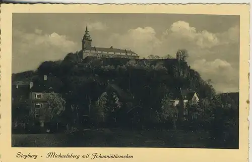 Siegburg v. 1963 Michaelsberg mit Johannistürmchen (AK389) 