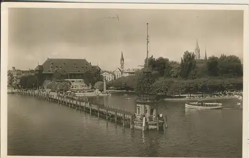 Konstanz v. 1965 Der Hafen (AK397) 