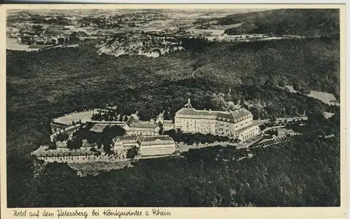 Königswinter v. 1954 Hotel auf dem Petersberg (AK400)