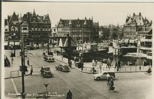 Rotterdam - Lage Erfbrug v. 1963 Aelbrechtskolk (AK415)