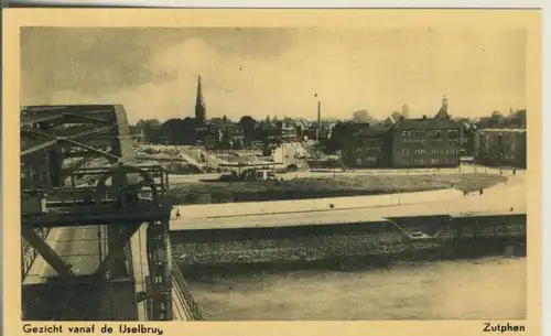 Zutphen v. 1955 Gezicht vanaf de Ijselbrug (AK435) 