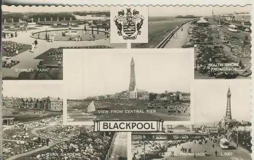 Blackpool v. 1964 5 Ansichten (AK471) 