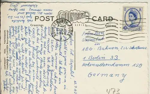 Bournemouth v. 1962 9 Ansichten (AK473)