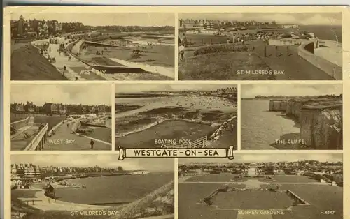 Westgate on Sea v. 1960 7 Ansichten (AK474) 