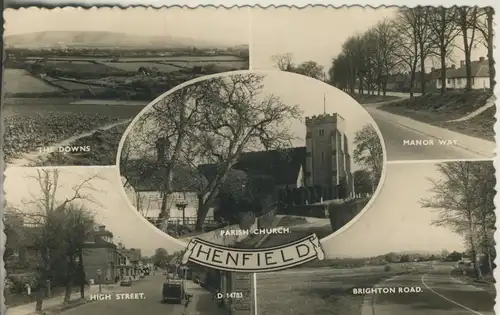 Henfield v. 1960 5 Ansichten (AK478)