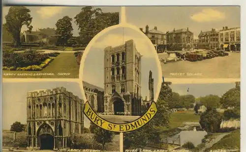 Bury s Edmunds v. 1959 5 Ansichten (AK479)