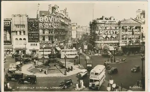 London v. 1959 Piccadilly Circus (AK486)