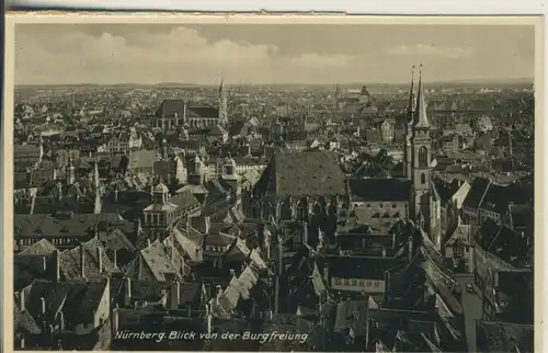 Nürnberg v. 1934 Teil-Stadt-Ansicht (AK496) 