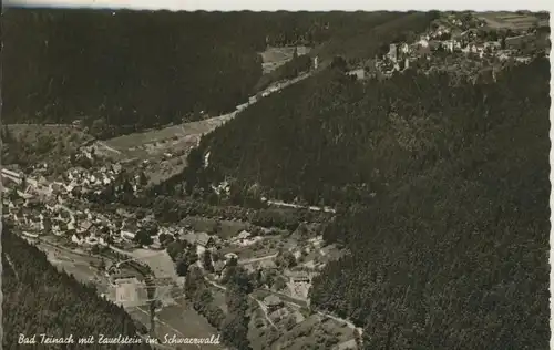 Bad Teinach v. 1965 Teil-Stadt-Ansicht (AK520)