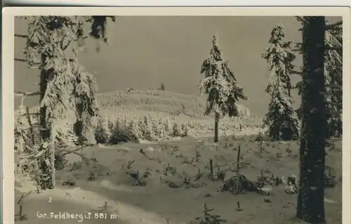 Feldberg v. 1931 Gr. Feldberg im Winter (AK522)