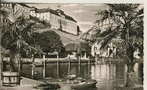 Meersburg v. 1964 Anlegestelle und Hotel (AK523)