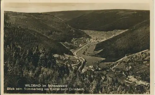 Wildbad v. 1937 Dorfansicht (AK557) 