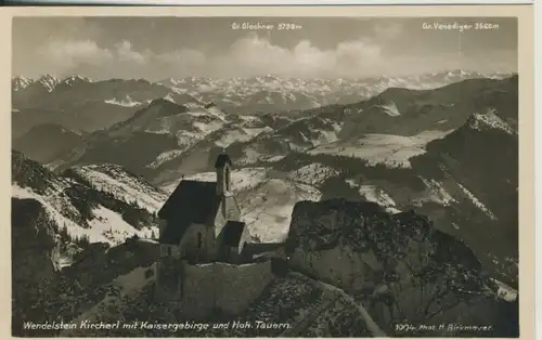 Alpen v. 1964 Wendelstein Kircherl (AK561) 