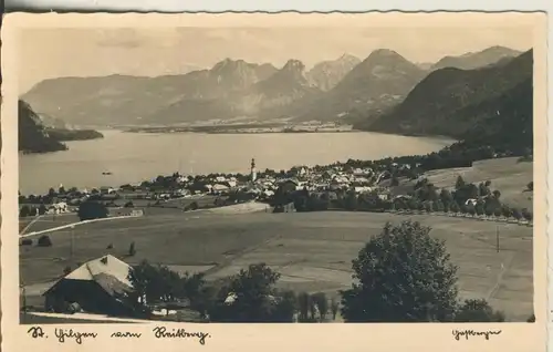 St. Gilgen v. 1936 Dorfansicht (AK567)