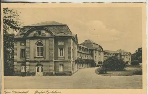 Bad Nenndorf v. 1934 Großes Badehaus (AK573) 