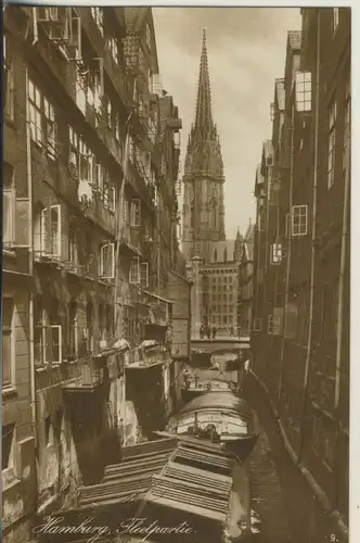 Hamburg v. 1928 Fleetpartie (AK581)