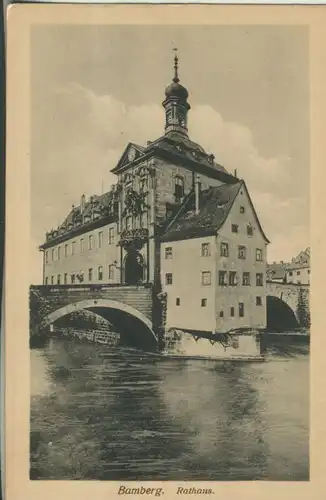 Bamberg v. 1927 Das Rathaus (AK592)