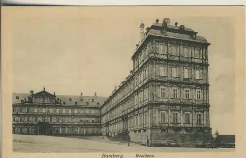 Bamberg v. 1927 Die Residenz (AK594) 
