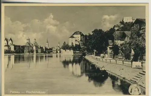 Passau v. 1950 Fischerhäuser (AK608)