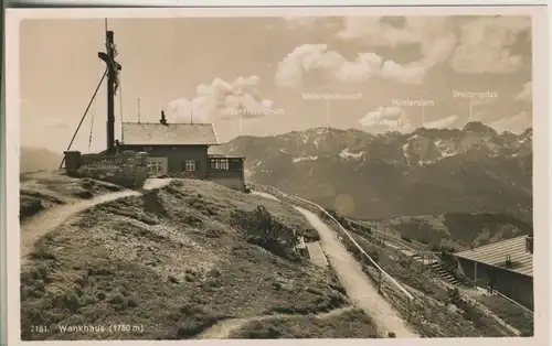 Bei Garmisch-Partenkirchen v. 1960 Das Wankhaus (AK609)