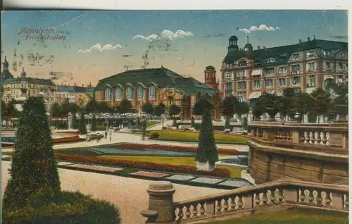 Mannheim v. 1910 Friedrichsplatz (AK616)