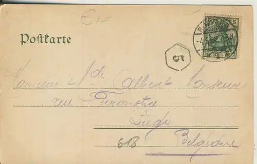 Boppard v. 1906 Teil-Stadt-Ansicht (AK618)