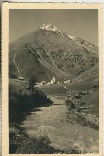 Oetztaler Alpen v. 1938 Das Bergsteigerdorf (AK619) 