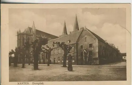 Xanten v. 1927 Der Domplatz (AK625)