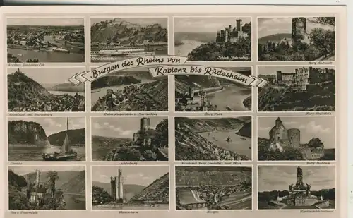 Koblenz v. 1953 16 Ansichten (AK637) 