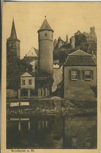 Wertheim a. Main v. 1917 siehe Foto !! (AK638)