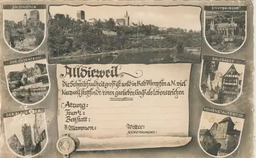 Bad Wimpfen v. 1934 7 Ansichten (AK641)