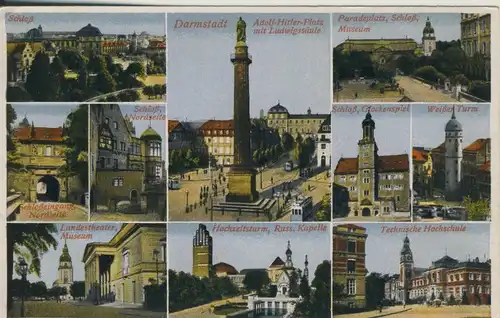 Darmstadt v. 1930 10 Ansichten (AK670)