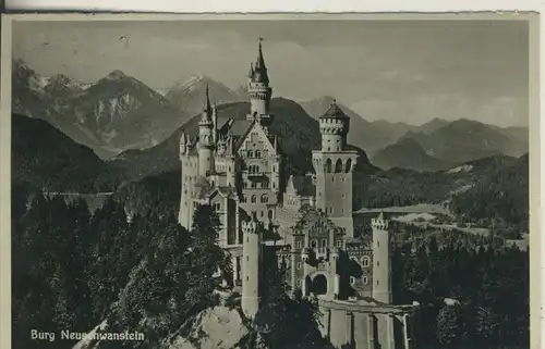 Burg Neuschwanstein v. 1934 (AK677)