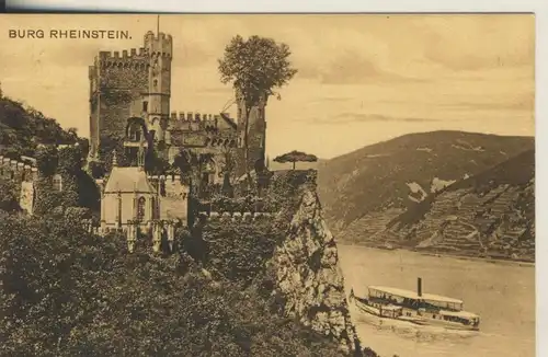 Trechtlingshausen v. 1917 Burg Rheinstein (AK683)