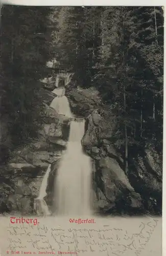 Triberg v. 1901 Der Wasserfall (AK714)