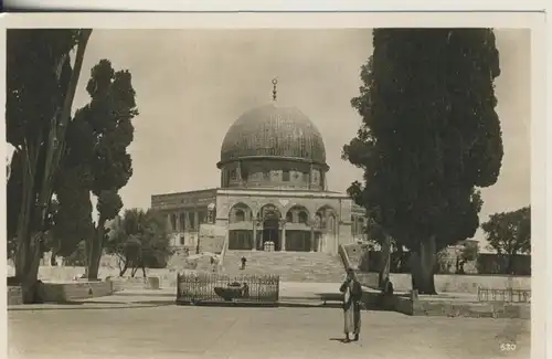 Jerusalem v. 1960 Der Felsendom (Omar-Moschee) (AK725)