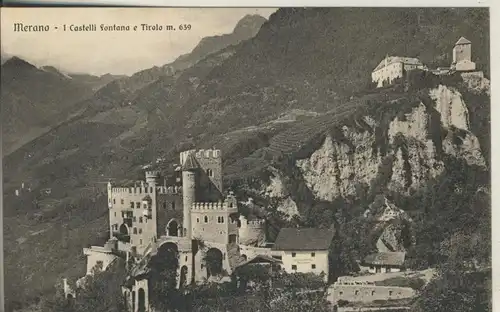 Merano v. 1950 I Castelli e Tirolo (AK726)