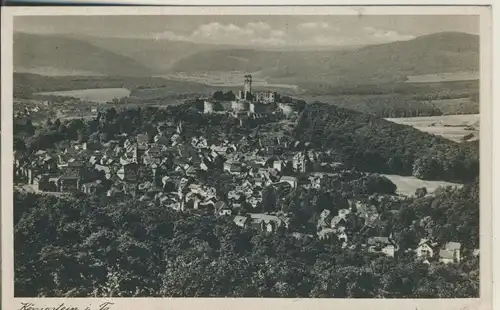 Königstein i. T. v. 1935 Dorfansicht (AK734)