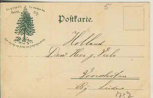 Bad Harzburg v. 1902 Fontäne unter den Eichen (AK737)