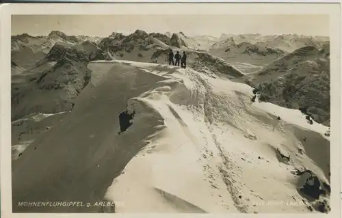 Langen am Arlberg v. 1931 Mohnenfluhgipfel (AK764) 
