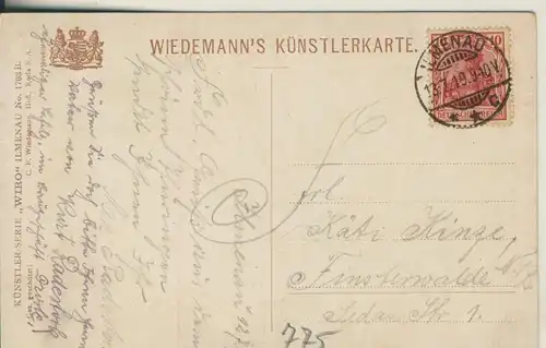 Ilmenau v. 1919 Das Goethehäuschen (AK775)