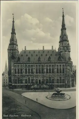 Bad Aachen v. 1964 Das Rathaus (AK777)