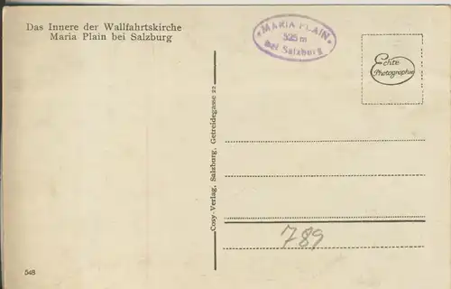 Maria Plain bei Salzburg v. 1965 (AK789)