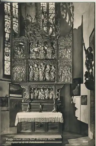 Wallfahrtskirche Maria Saal in Kärnten v. 1965 Krönung Maria (AK791)